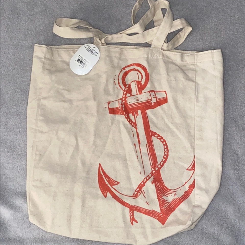 Anchor canvas bag